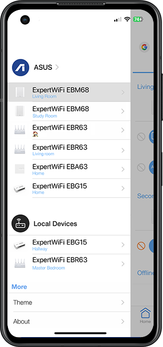 ASUS ExpertWiFi EBM68 AX7800 Tri-band Business Mesh WiFi 6 System